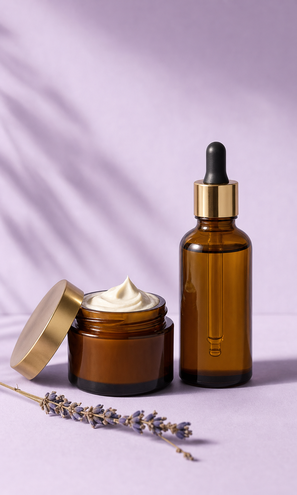 Body butter and body oil. The Care Cottage body care collection